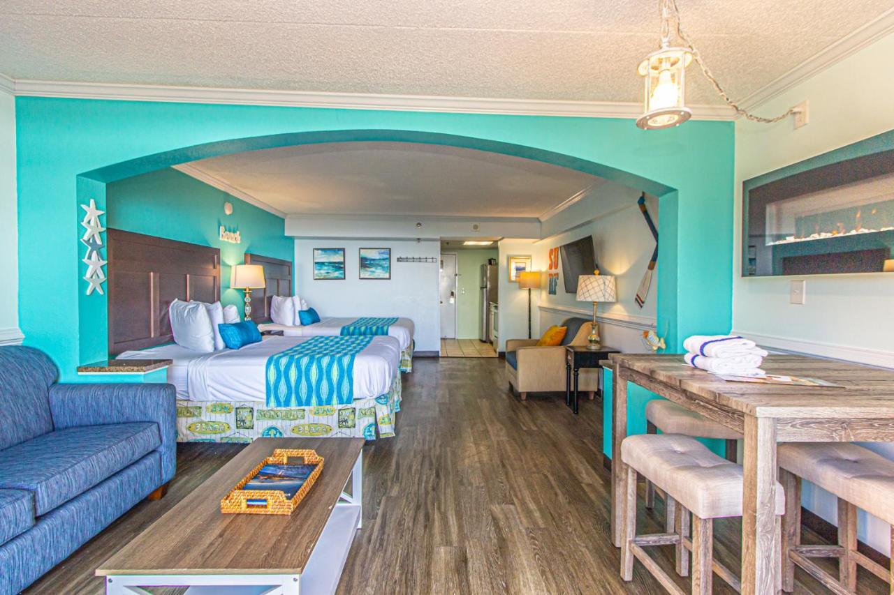 Oversized Ocean View Queen Suite With Beautiful Fireplace And Accents - Sleeps 4 Guests! Μιρτλ Μπιτς Εξωτερικό φωτογραφία